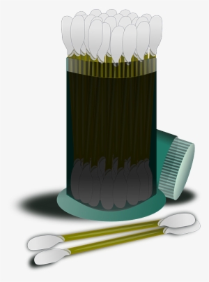 Cotton Swabs, Cotton Buds, Q-tips, Hygiene, Ear, Buds - Cotton Bud Clipart Png #1016713