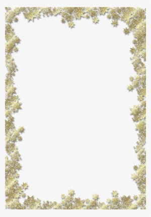 Transparent Png Frame With Gold Stars - Gold Stars Frame Png #1017096