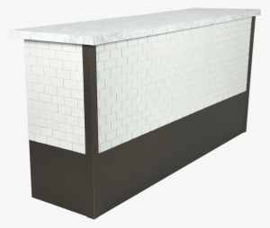 Aviano White Marble And Tile Bar #1017222