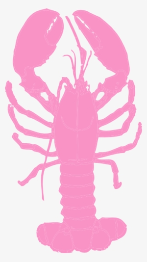 Pink Lobster Clip Art - Clip Art Lobster #1017432