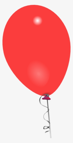 Red Clip Art At - Clip Art Red Balloons #1017857