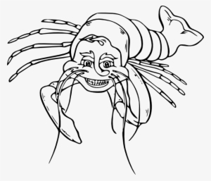 Drawn Lobster Outlines - Lobster Line Art #1017945