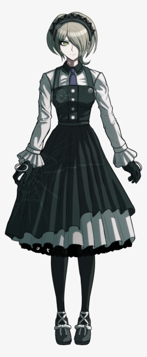 Danganronpa V3 Kirumi Tojo Fullbody Sprite - Danganronpa V3 Ultimate Maid #1018372