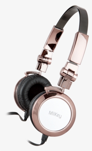 Miikey Miibling Gold Aluminum Headphone With Microphone #1019217