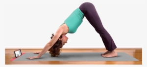 Yoga Pose - Person On Yoga Mat #1019476