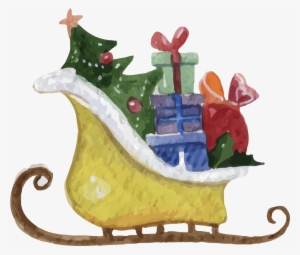 De Navidad Se Iluminaban Con Velas, Sin Embargo Conforme - Hand Painted Santa Claus Vector #1019480