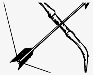Bow And Arrow Vector - Apollo's Bow And Arrow #1019975