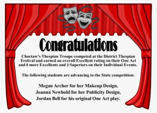 Main Menu - Theater Curtains Clipart #10101335