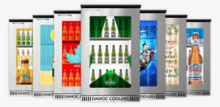 Transparent Display Fridge Transparent Background - Caffeinated Drink #10101666