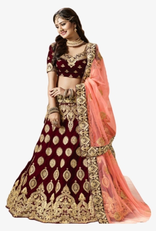 Png - Bridal Ghagra Choli #10102298