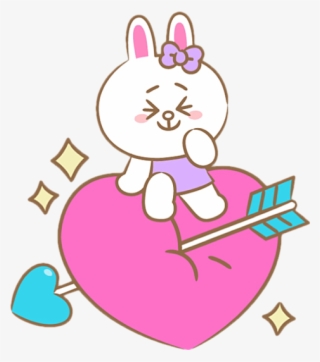 #cony #love #arrow #heart #cute #colorful #valentinesday #10102992