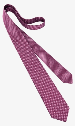 Logomania Tie Tie Silk Pink - Clothes Hanger #10103064