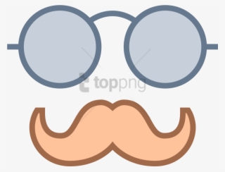 Free Png Login As User Icon - Handlebar Moustache Icon #10103617