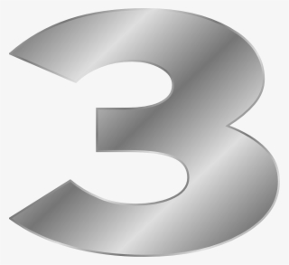 Pattern 3 Png Image - Прозрачный Фон Цифры 3 #10104925