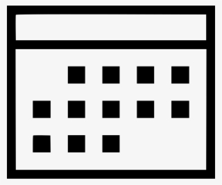 Png File Svg - Calendar Vector Icon Png #10105535