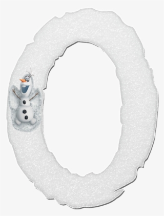 Alfabeto Decorativo Frozen Png - Circle #10105963
