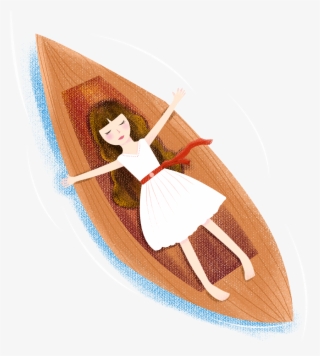 Cartoon Fresh Hand Drawn Girl Png And Psd - Illustration #10106356