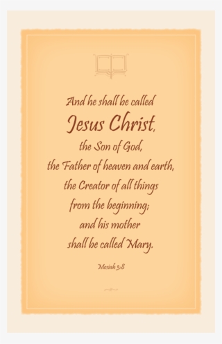 Book Of Mormon Prophecy Of Christ's Birth - Greenleaf Hotel #10106874