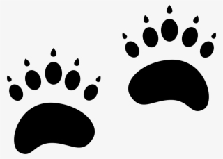 Pawprints Comments - くま 足跡 イラスト フリー #10108539