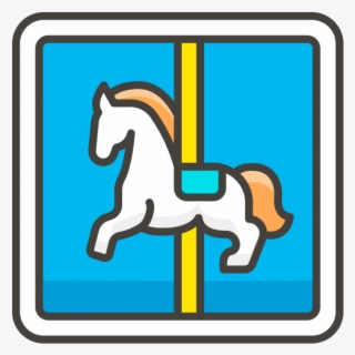 Carousel Horse Emoji Icon - Mane - Free Transparent PNG Download - PNGkey