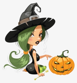Amarna Crafts And Images - Beauty Cartoon Witch #10112033