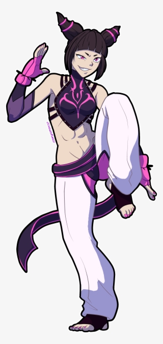 Fanart Drawing Speed - Street Fighter Juri Drawing #10112125