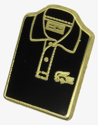 Lacoste Shirt Pin , Black - Emblem #10112297