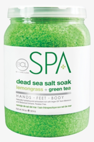 Bcl Spa Dead Sea Salt Soak Lemongrass Green Tea 64 - Pesto #10113309