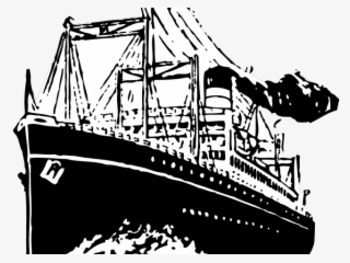 Cruise Ship Clipart Cargo Ship - Clip Art #10113983