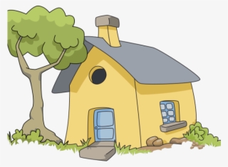 Broken Clipart Hut - Ppt On My House #10114026