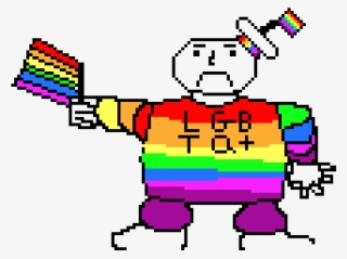 Gaypuft Marsh Mellow Boy Sad Pixel Art Maker Png Sad #10115005