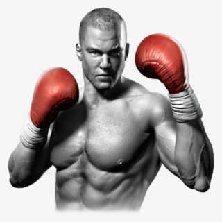 Red Fighter Boxing Gloves Free Png Download - Boxing Png #10115843