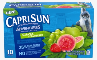 Guava Strawberry - Capri Sun Fruit Punch #10116692
