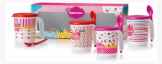 Mug 4in1 Gift Set 350ml X4 [blushing Pink Warmhome] - Blushing Pink Tupperware Malaysia #10117441