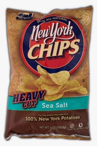 Heavy Cut Original Sea Salt Potato Chips, Home Grown - Junk Food #10117547