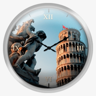 Pisa Leaning Tower Tuscany Italy - Wall Clock #10117730