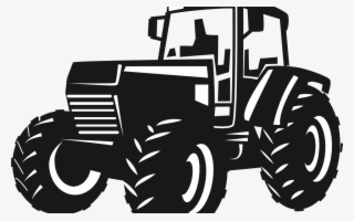 Tractor Png Black And White #10118199