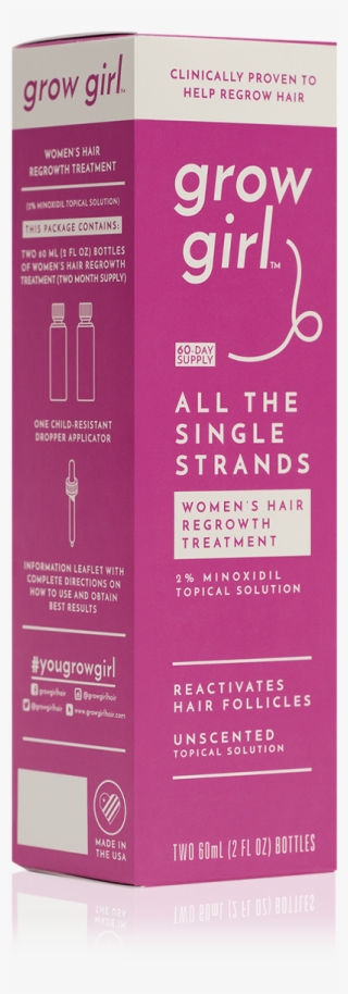 Grow Girl™ All The Single Strands Hair Regrowth Treatment - Cosmetics #10118656
