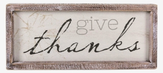 Give Thanks - Calligraphy #10118658