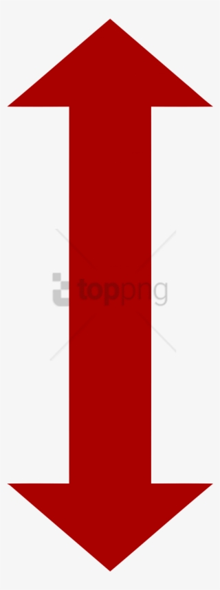 Free Png Two Way Red Arrow Png Image With Transparent - Colorfulness #10120223