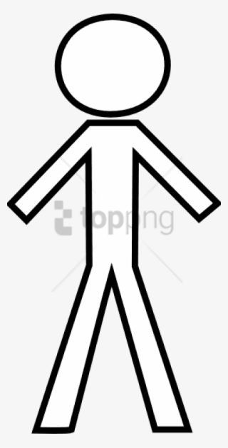 Stick man clipart. Free download transparent .PNG