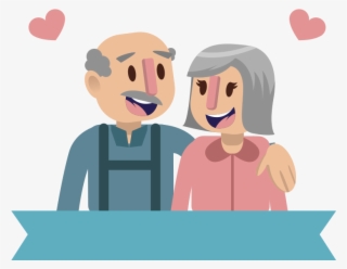 Icon Elderly Couple Transprent Png Free Download - Casal Idoso Desenho Png #10123807