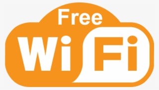 Hotspot, Wifi, Hotel, Text, Orange Png Image With Transparent - Orange Wifi Logo Png #10123856