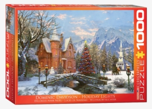 Holiday Lights - Eurographics Holiday Lights By Dominic Davison Puzzle #1020154