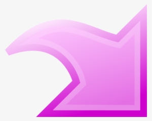 Curved Arrow Vector Art Clipart - Arrow Clipart #1020210