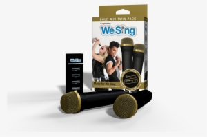 We Sing Accessories - Thq Nordic We Sing Gold Top Microphone 2-mic Bundle #1020275