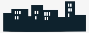 Skyline Buildings Svg Clip Arts 600 X 268 Px #1020513
