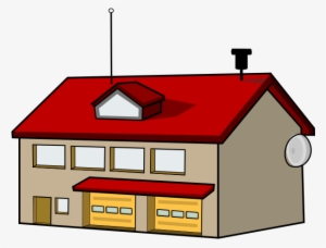 Image Of School Building Clipart 4 School Buildings - Fire Station Clipart #1020576