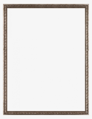 Versailles Silver Frame - World Map With Versailles Silver Frame 20' X 24' #1020705