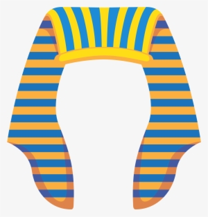 Pharaoh Headdress - Pharaoh Headdress Clipart #1020924